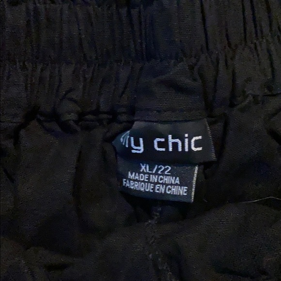 City Chic Linen Skort - Picture 5 of 7